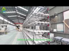 Estructura hidropónica vertical NFT multicapa
