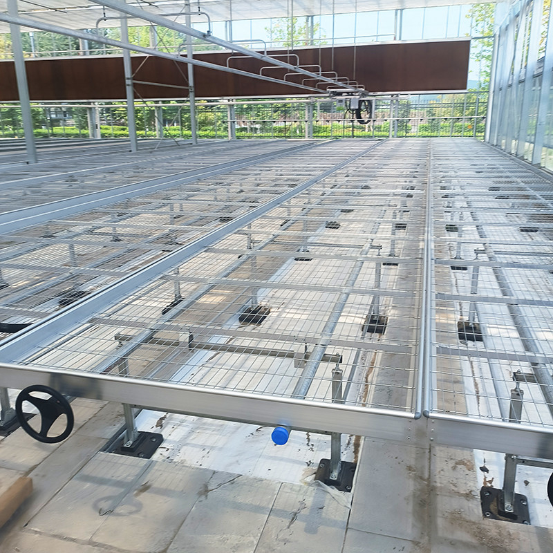 Mesas de invernadero versátiles y ligeras, expandibles para cultivar varios tipos de plantas, resistentes a la oxidación