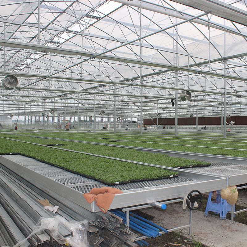 Mesas de invernadero versátiles y ligeras, expandibles para cultivar varios tipos de plantas, resistentes a la oxidación