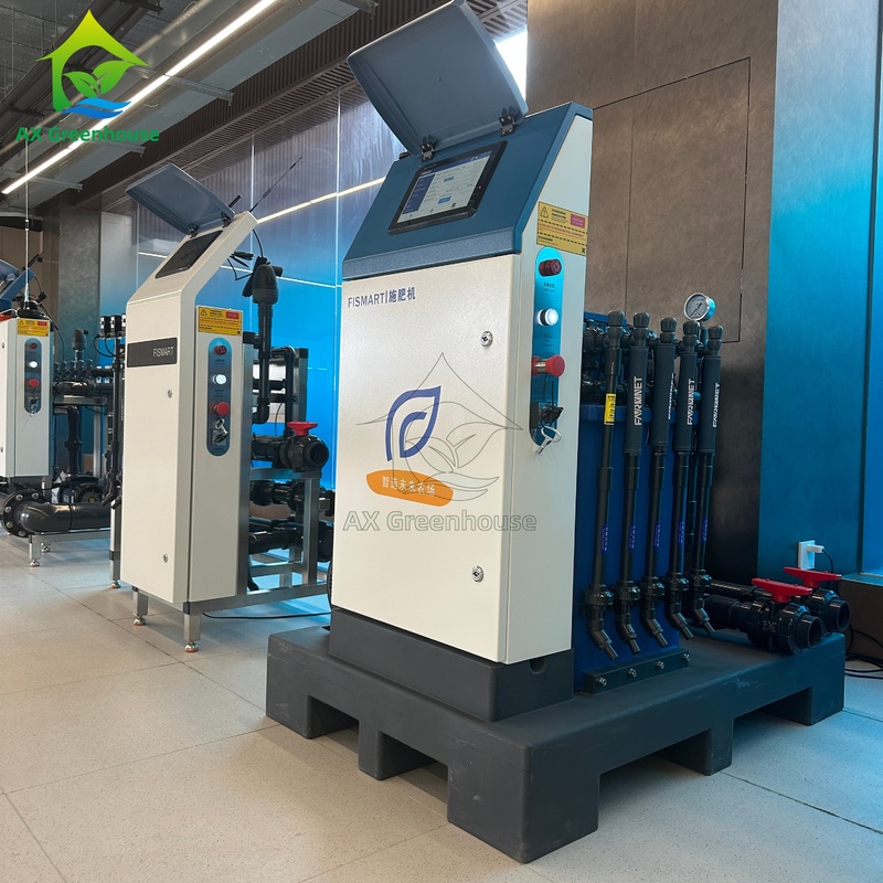 Fismart-A Alta precisión Automatizado Smart EC PH Sensor PWM Bypass Sistema de dosificación de fertilizantes Distribuidor de fertilizantes Máquina agrícola